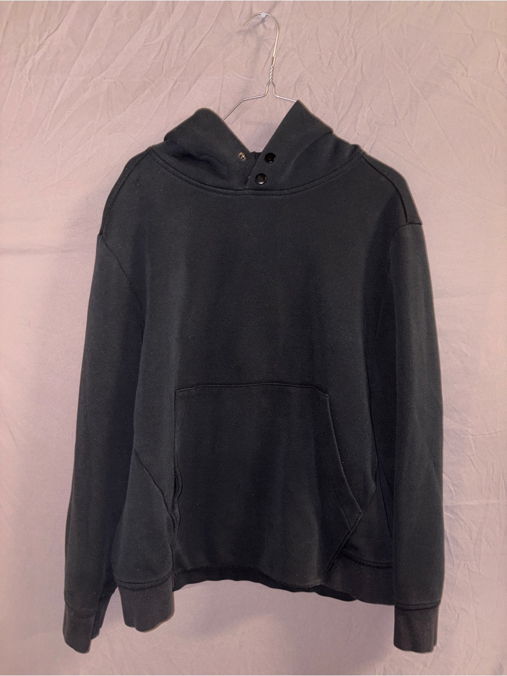 Banana Republic Men's Black Crewneck Hoodie Sweater
